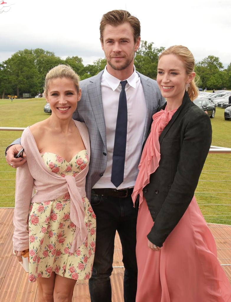 Chris Hemsworth's Family Meets Princes William and Harry