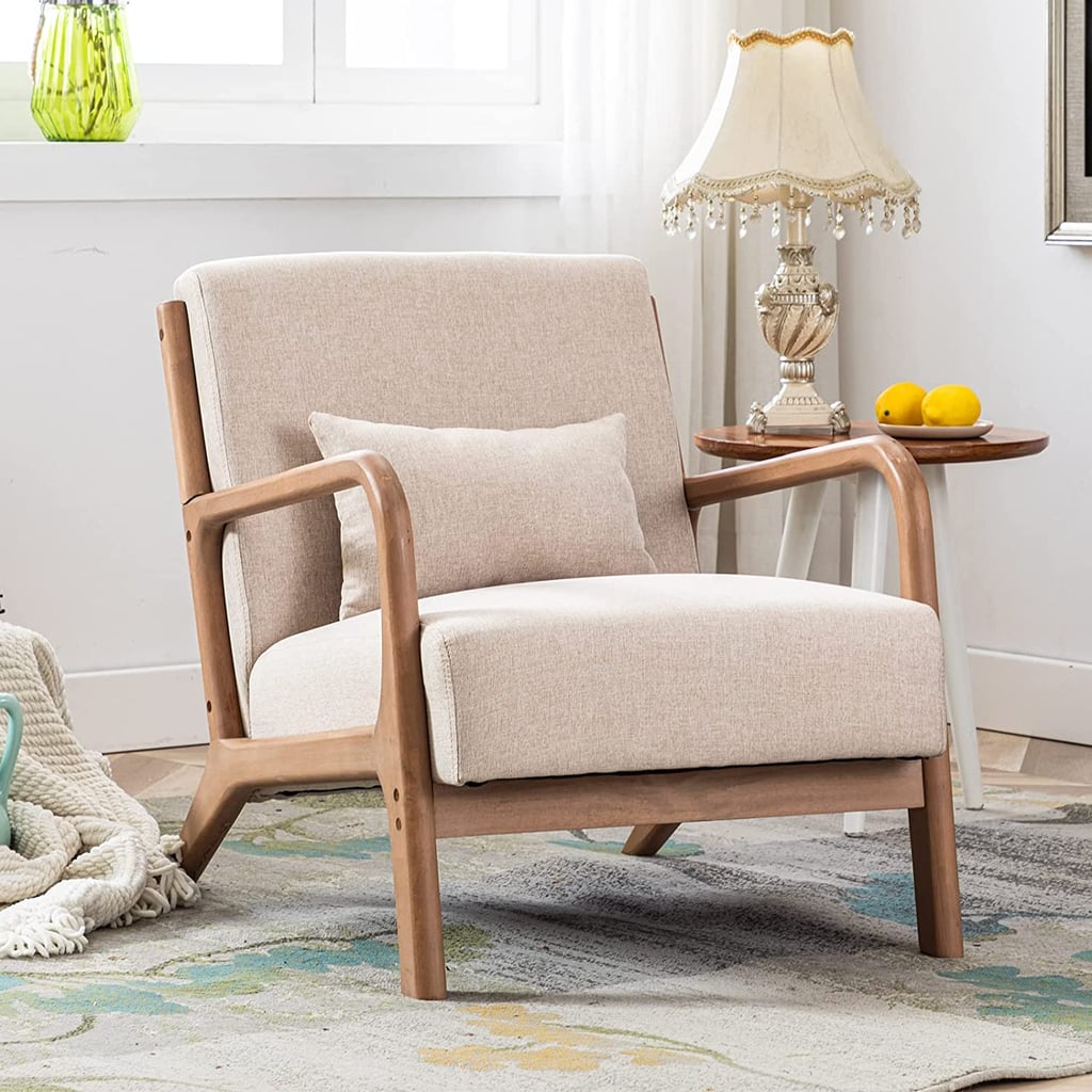 Best Amazon Lounge Chair: ANJHome Mid Century Modern Lounge Reading Armchair