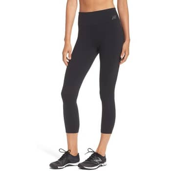 Reebok Womens Capri Seamed Compression Athletic Pants