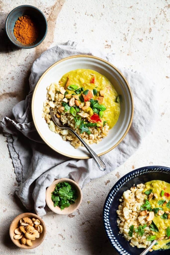 Instant Pot Tahini Cashew Curry