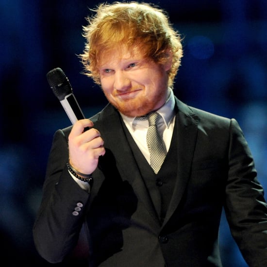 Ed Sheeran and Ruby Rose at the MTV EMAs 2015