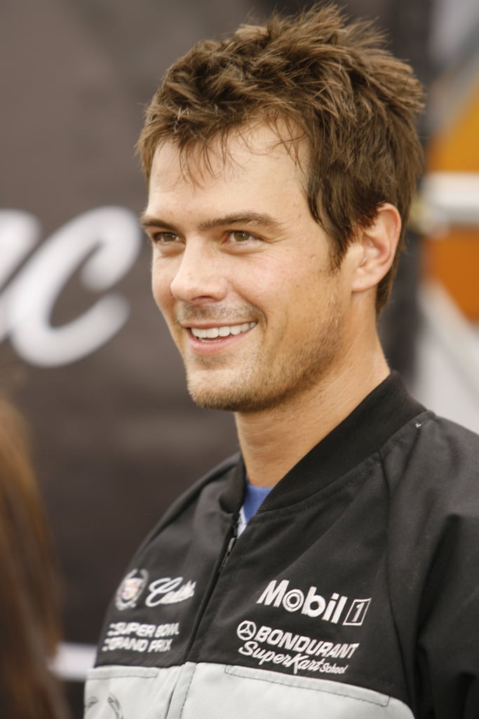 Josh suited up during the 5th Annual Cadillac Super Bowl Grand Prix in Miami Beach, FL, in February 2007.