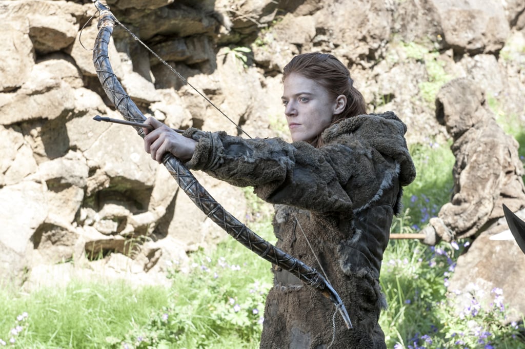 Ygritte takes aim.