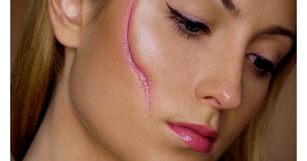 Scar Halloween Special Effects Makeup Tutorials POPSUGAR Beauty