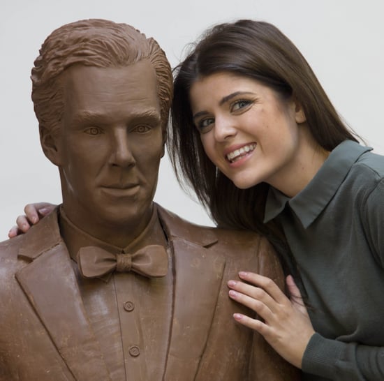 Benedict Cumberbatch Chocolate Statue Photos