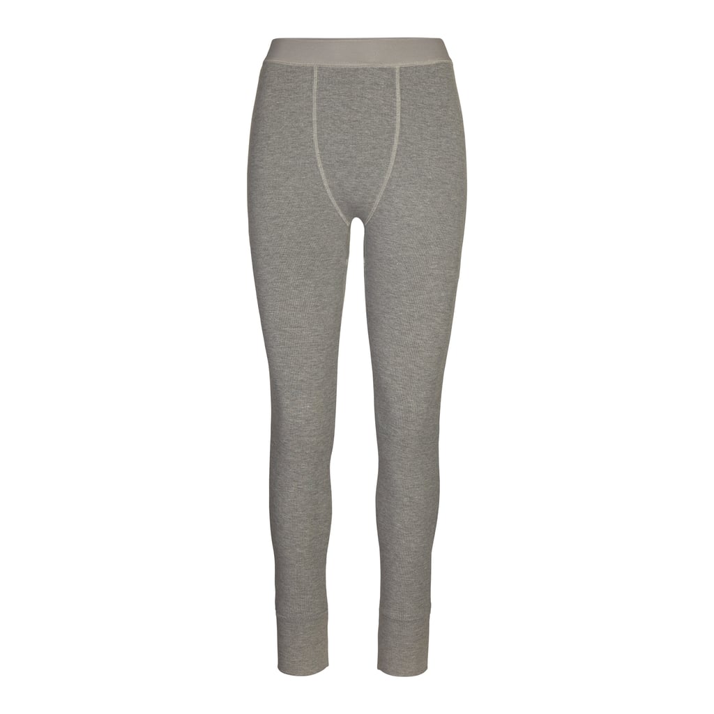 Kim Kardashian Skims Summer Sleep Rib Legging — Heather Grey