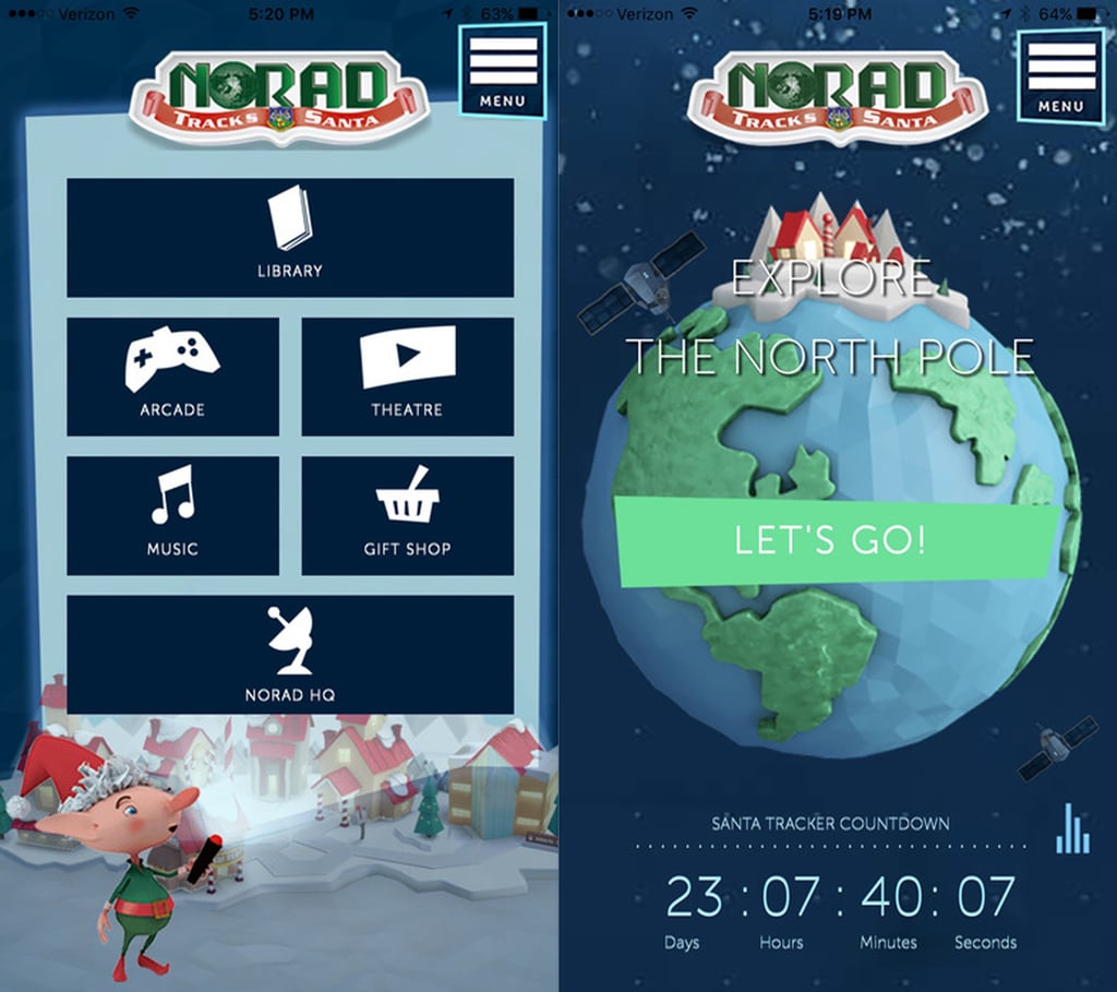 NORAD App For Smartphones