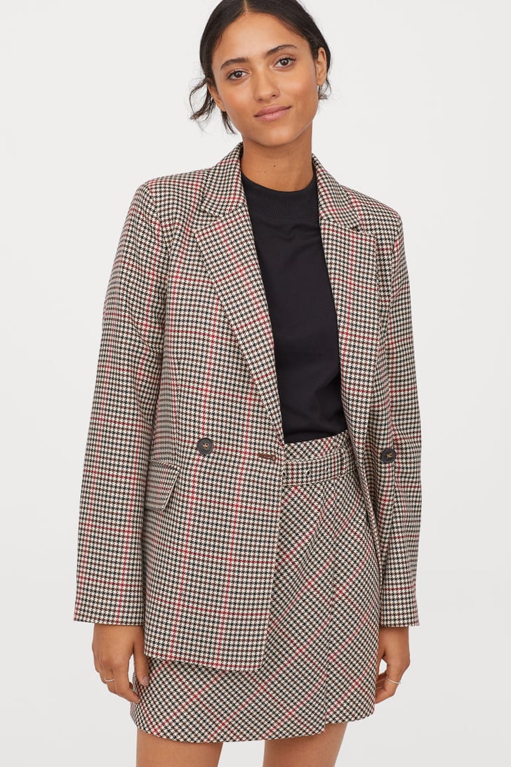 hm double breasted jacket