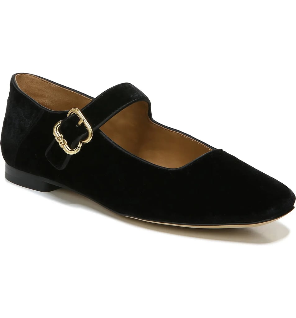 Best Black Mary Jane Flats: Sam Edelman Michaela Mary Jane Flat