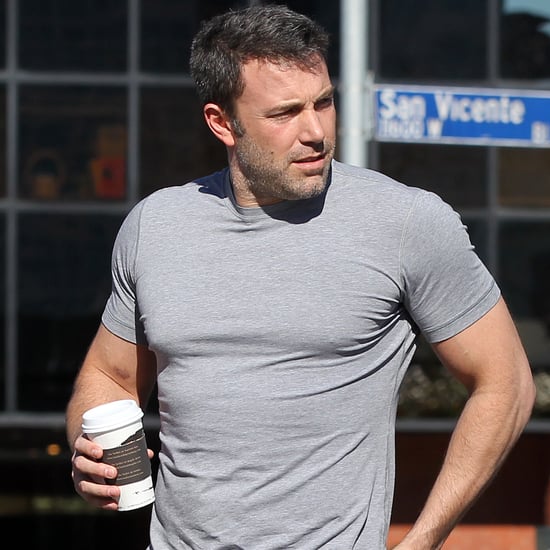 Ben Affleck Showing Off His Muscles in LA