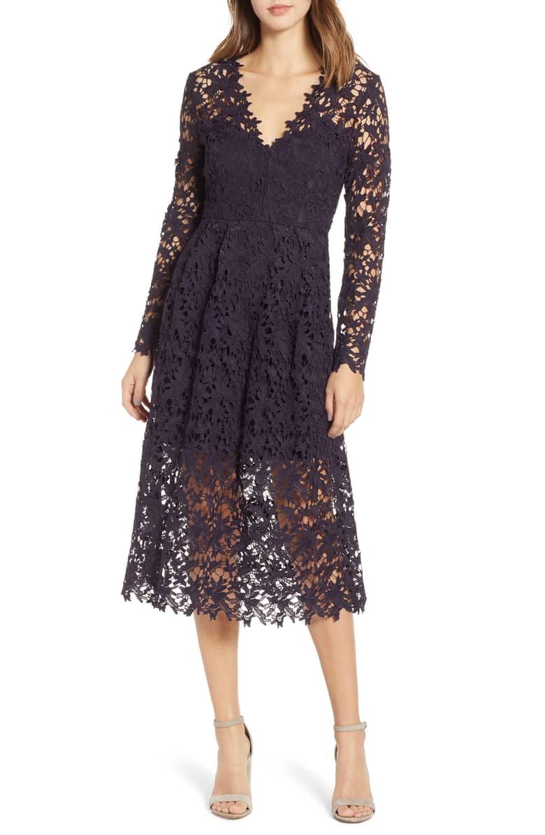 astr the label lace bodycon dress