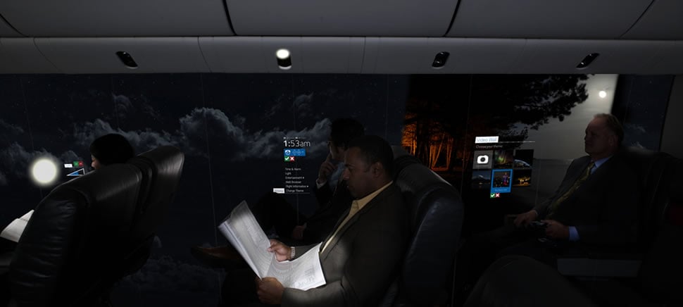 Windowless Plane Pictures