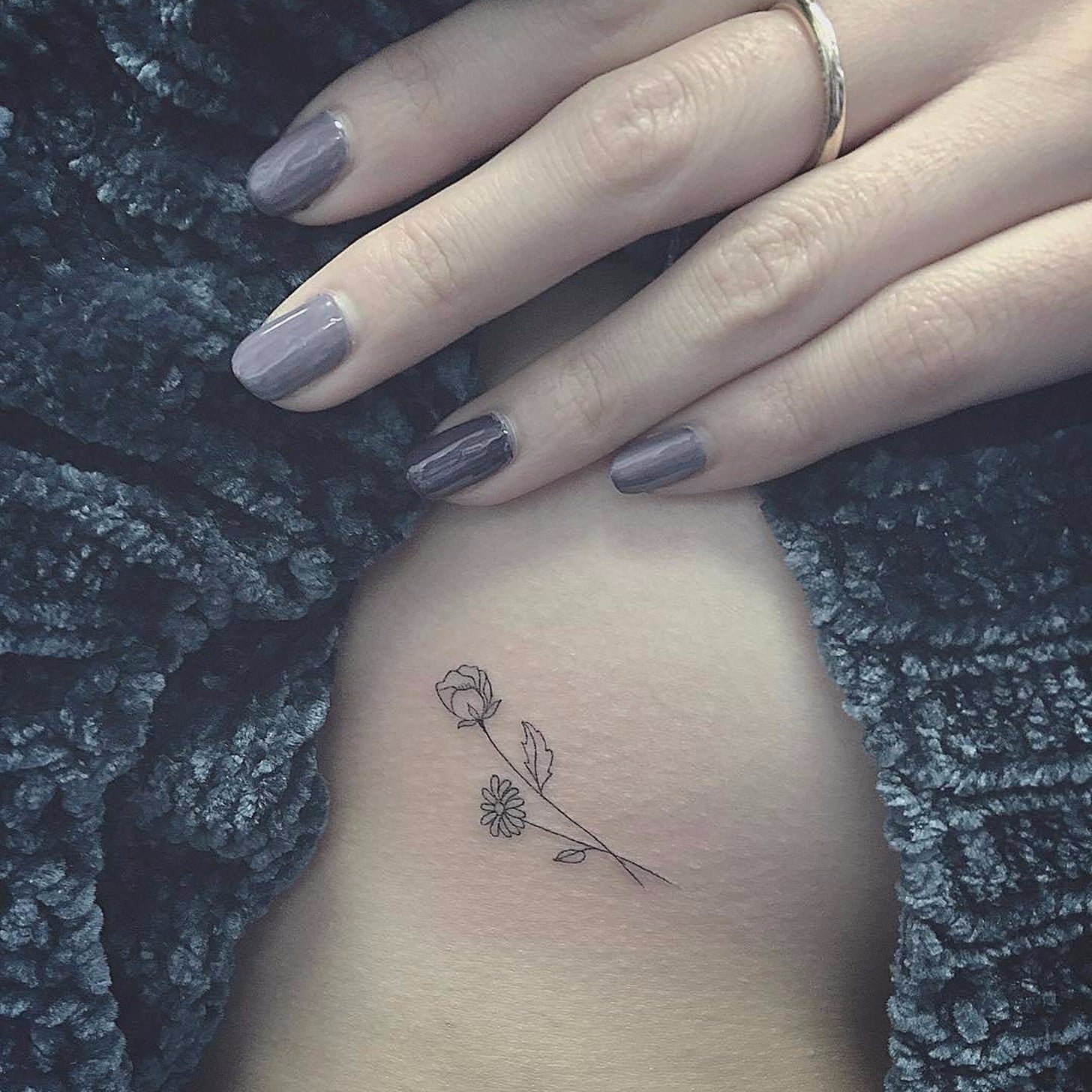 Tattoo tagged with vasquez flower side boob small single needle  micro line art rib tiny ifttt little nature minimalist fine line   inkedappcom