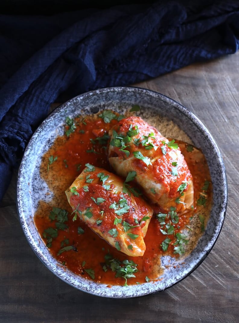 Pork-Stuffed Cabbage