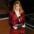 Emma Stone, an Icon, Brilliantly Calls Out Lack of Female Nominees For Best Director at Oscars