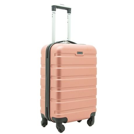 Traveler's Club Luggage 20-Inch Hardside Spinner Carry On Suitcase