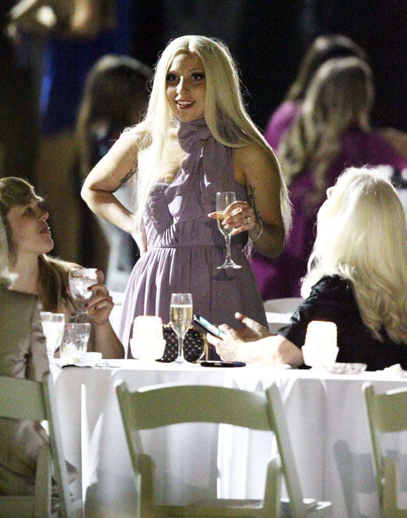 Lady Gaga at Friend's Wedding in New Orleans | Pictures