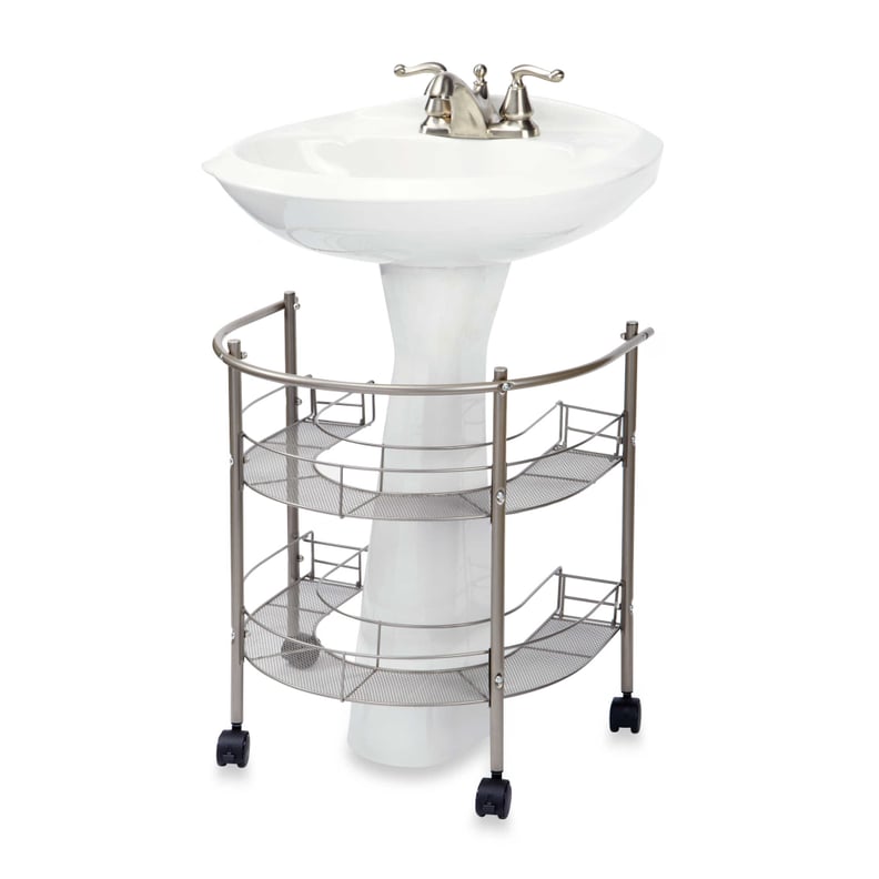 Bed Bath & Beyond Rolling Organizer For Pedestal Sink