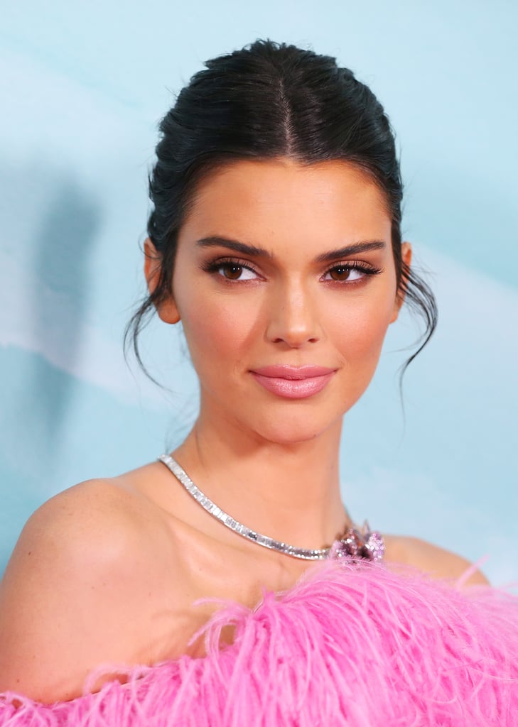 Kendall Jenner's Pink Feathered Dress in Sydney April 2019 | POPSUGAR ...