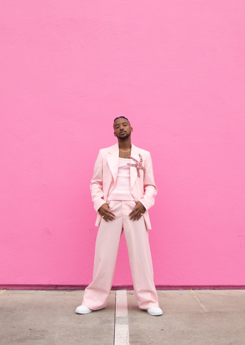 Algee Smith at the 2021 Critics' Choice Awards