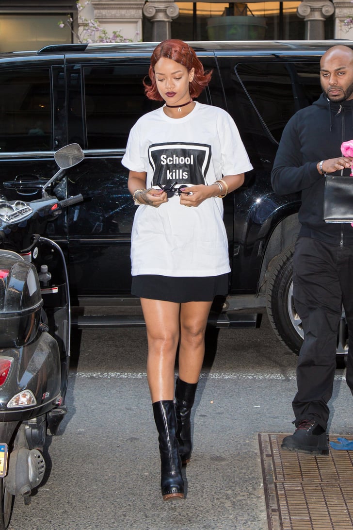 Rihanna S Statement Outfits Popsugar Fashion