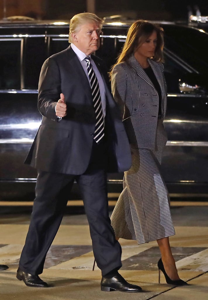 Melania Trump Dior Houndstooth Suit