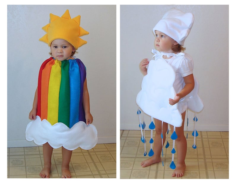 Rainbow and Rain Cloud Costumes