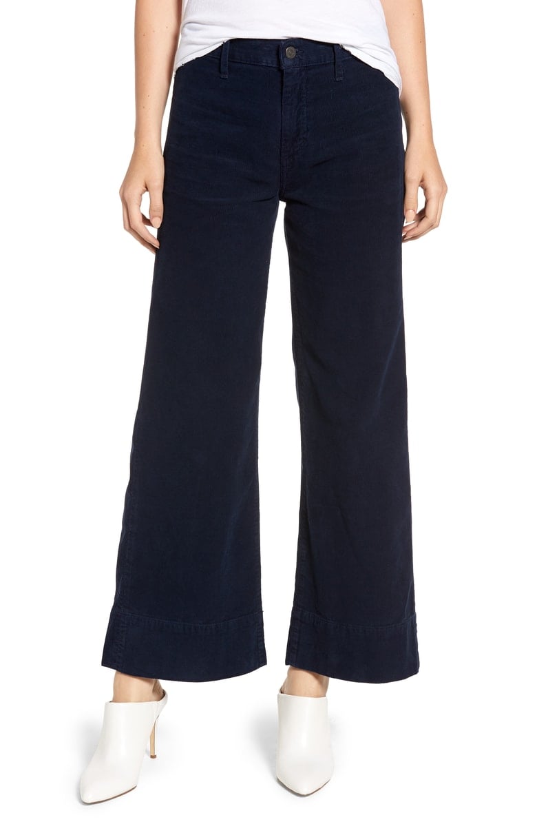 Citizens of Humanity Abigal High Waist Ankle Wide-Leg Corduroy Pants