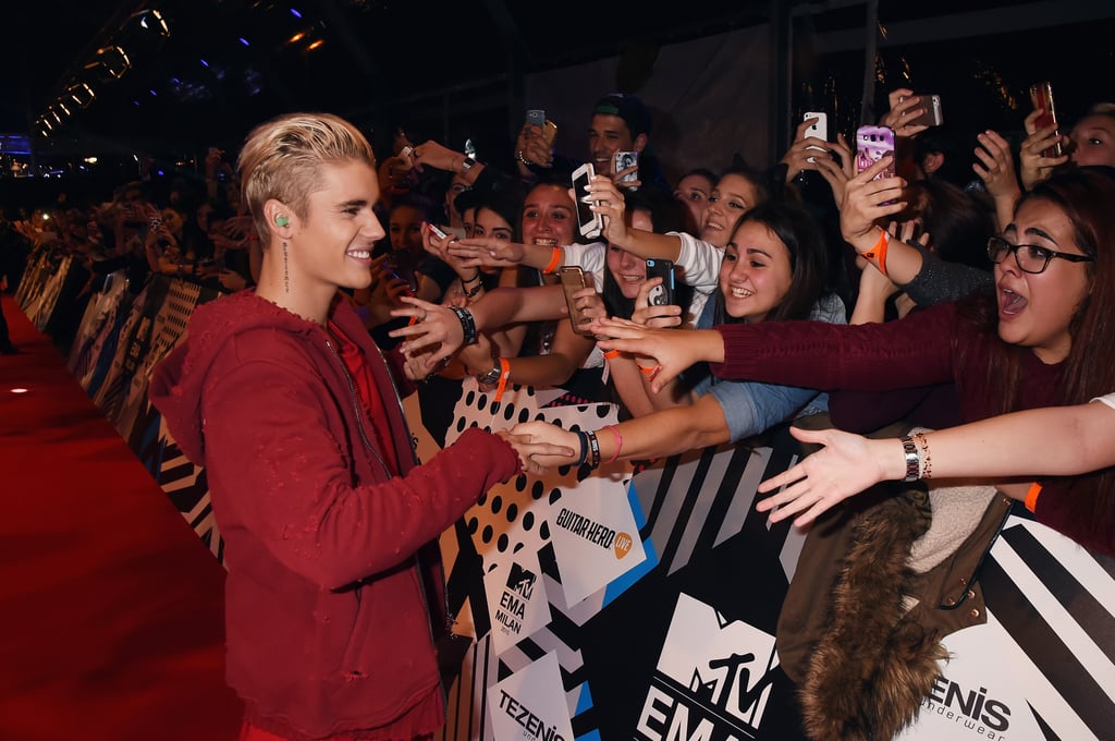 Justin Bieber at 2015 EMAs | Pictures