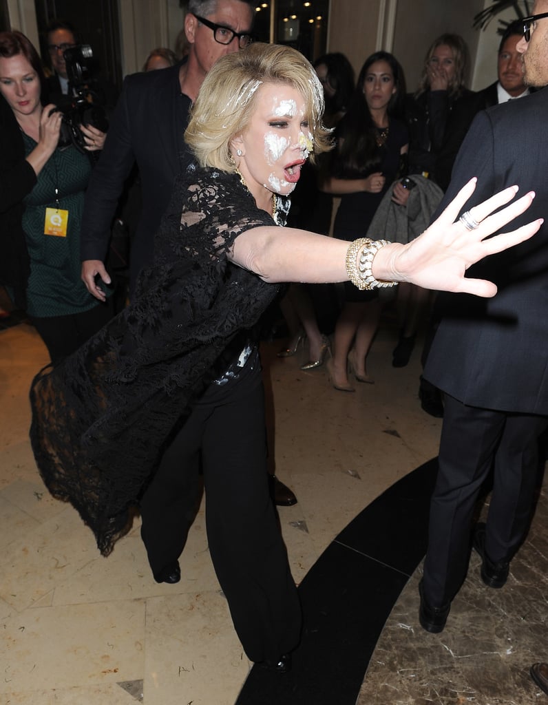 Joan Rivers Gets Caked | Pictures
