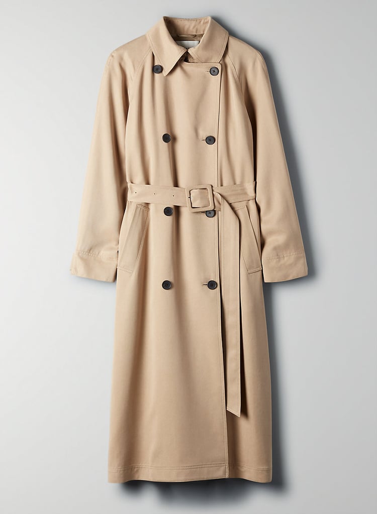 Babaton Torino Double-Breasted Trench Coat