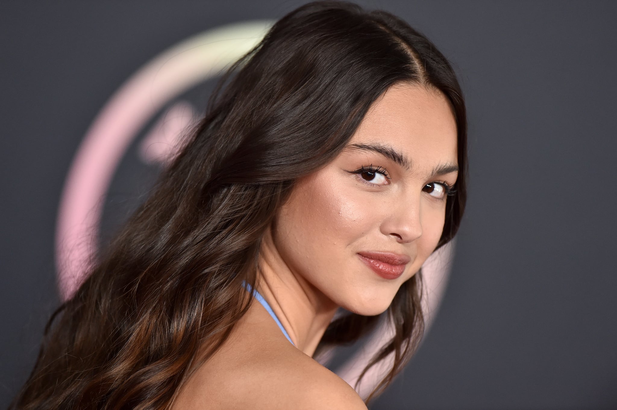 LOS ANGELES, CALIFORNIA - NOVEMBER 21: Olivia Rodrigo attends the 2021 American Music Awards at Microsoft Theatre on November 21, 2021 in Los Angeles, California. (Photo by Axelle/Bauer-Griffin/FilmMagic)