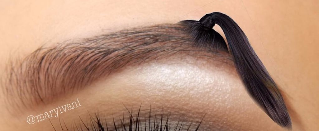 Ponytail Brow Instagram Trend