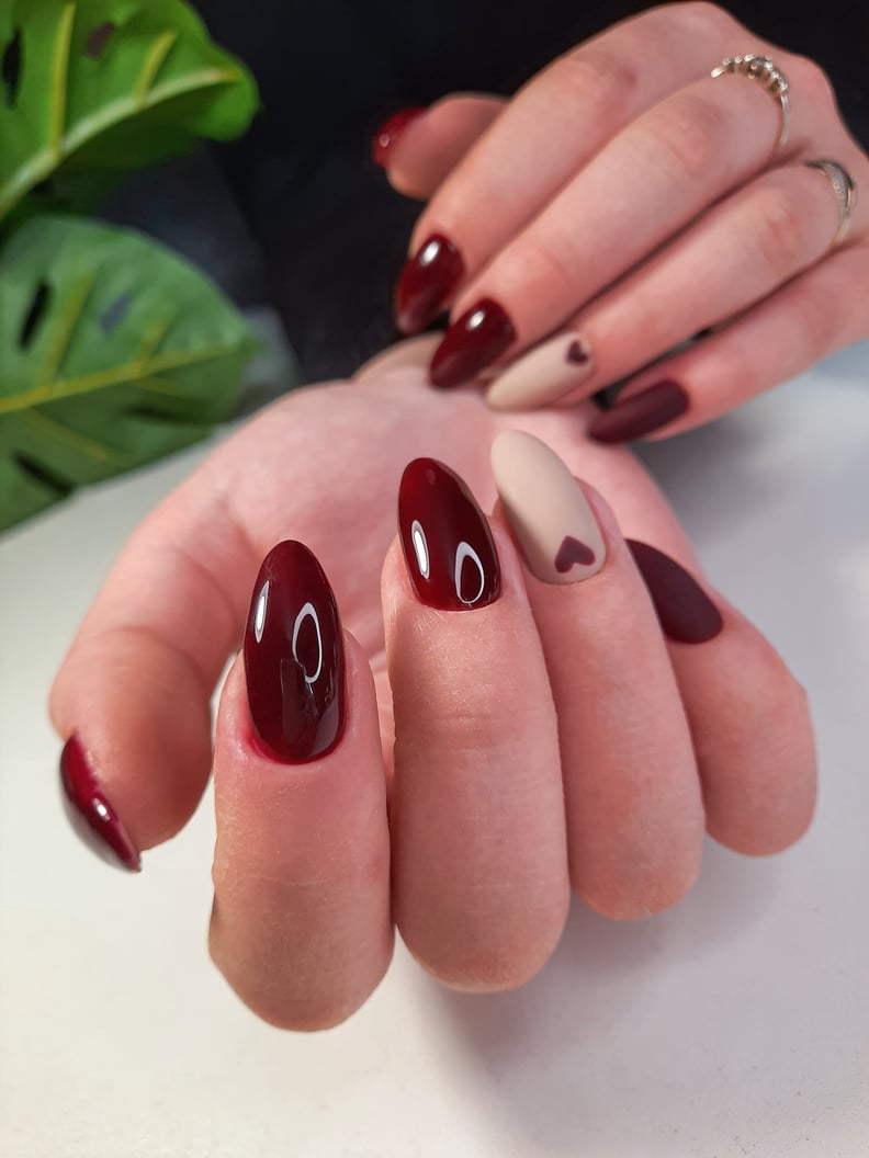 Burgundy nail designs 2025