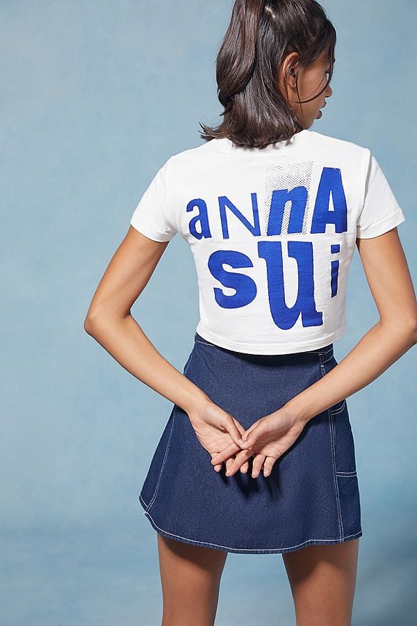 Anna Sui & UO Cropped Tee