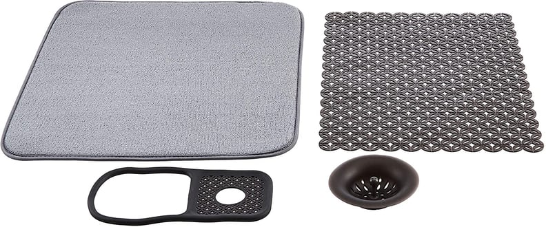 Useful Sink Accessories: Amazon Basics Sink Set Bundle