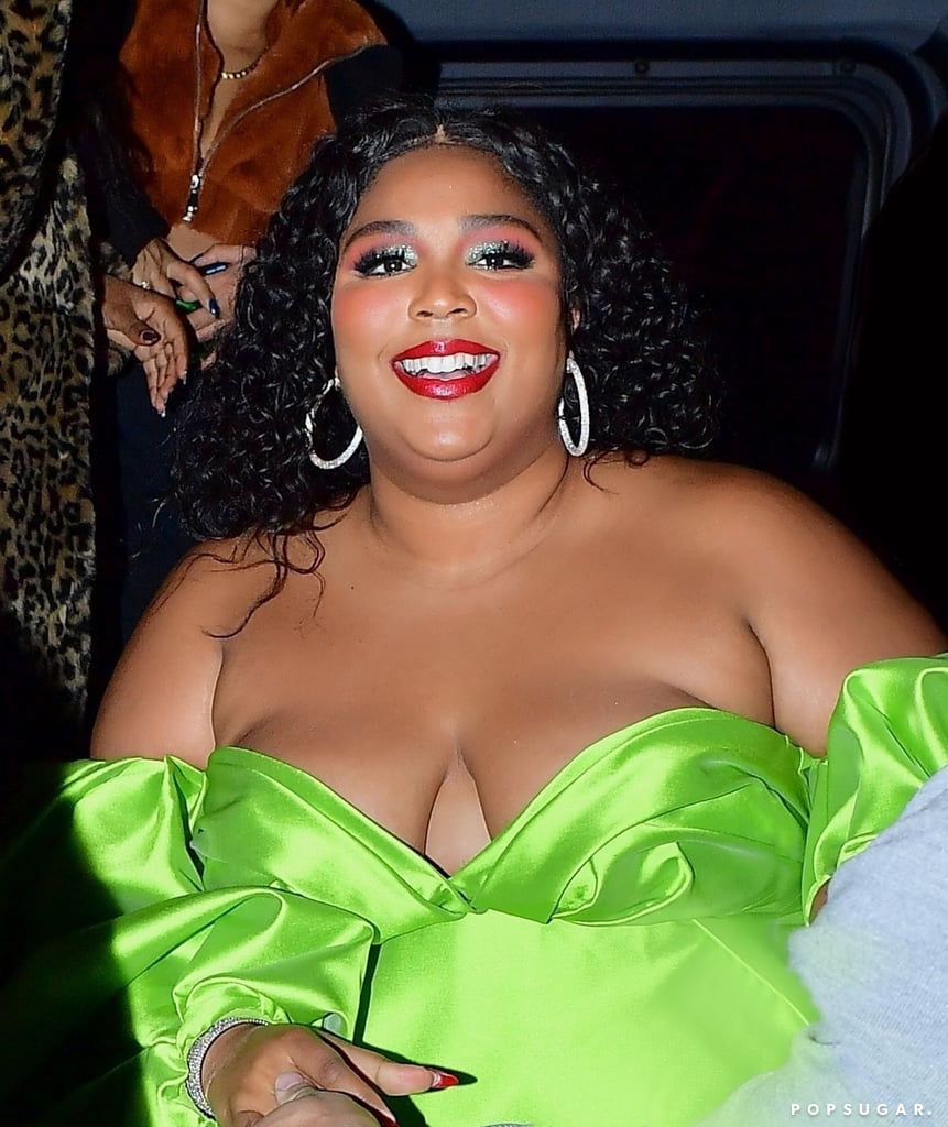 Lizzo's SNL Afterparty Outfit Included Wild Feathered Heels