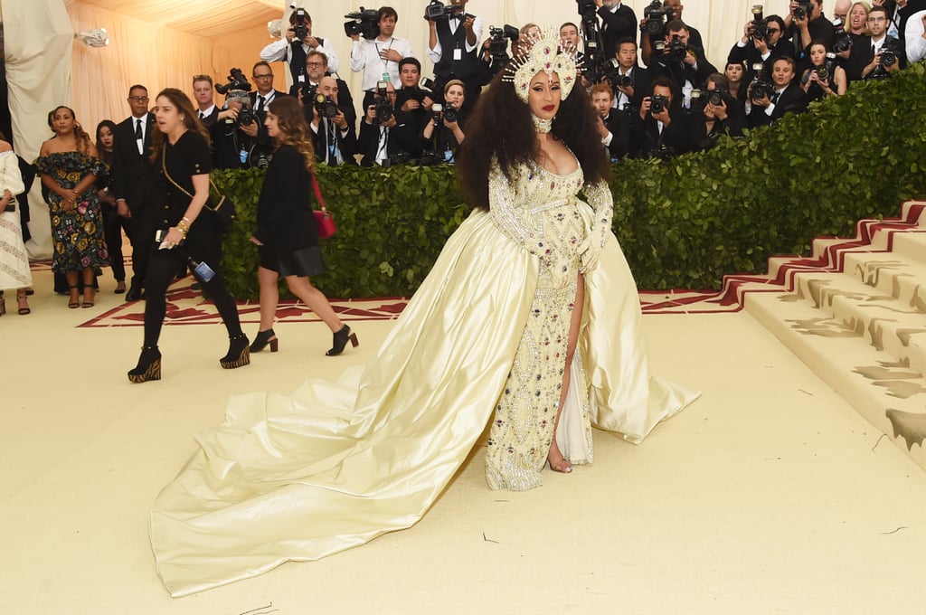 Cardi B Met Gala Dress 2018 POPSUGAR Fashion Photo 11