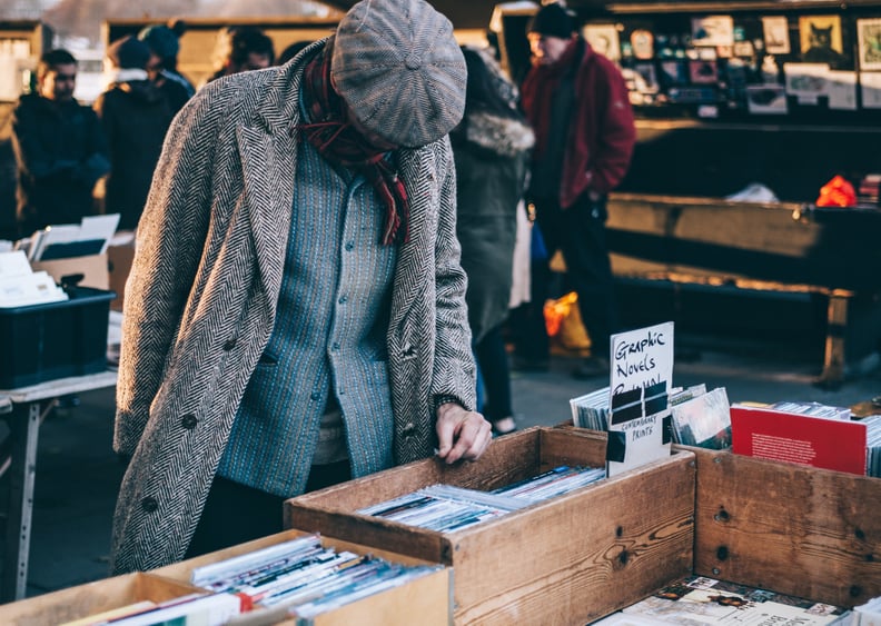 Local book sales are your personal heaven. You're that person who gets the huge $5 paper bag of books!