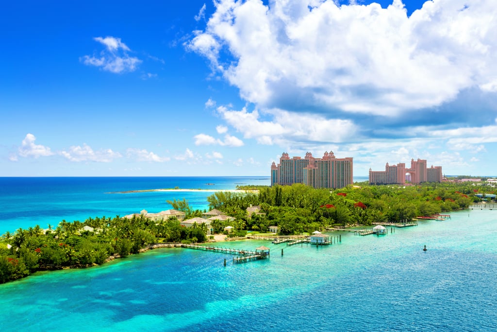 Slide Down the Atlantis Slide in the Bahamas