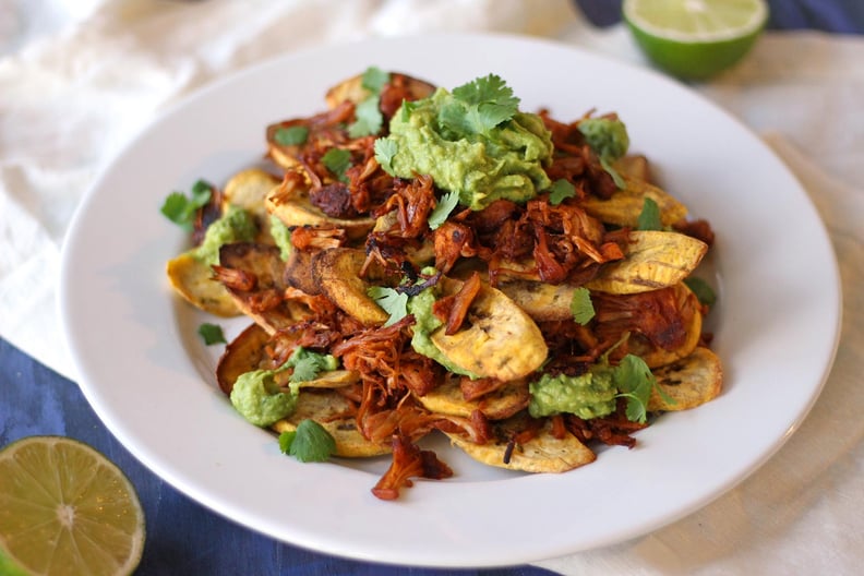 Healthy Air-Fryer Recipe: Jerk Jackfruit Plantain Nachos