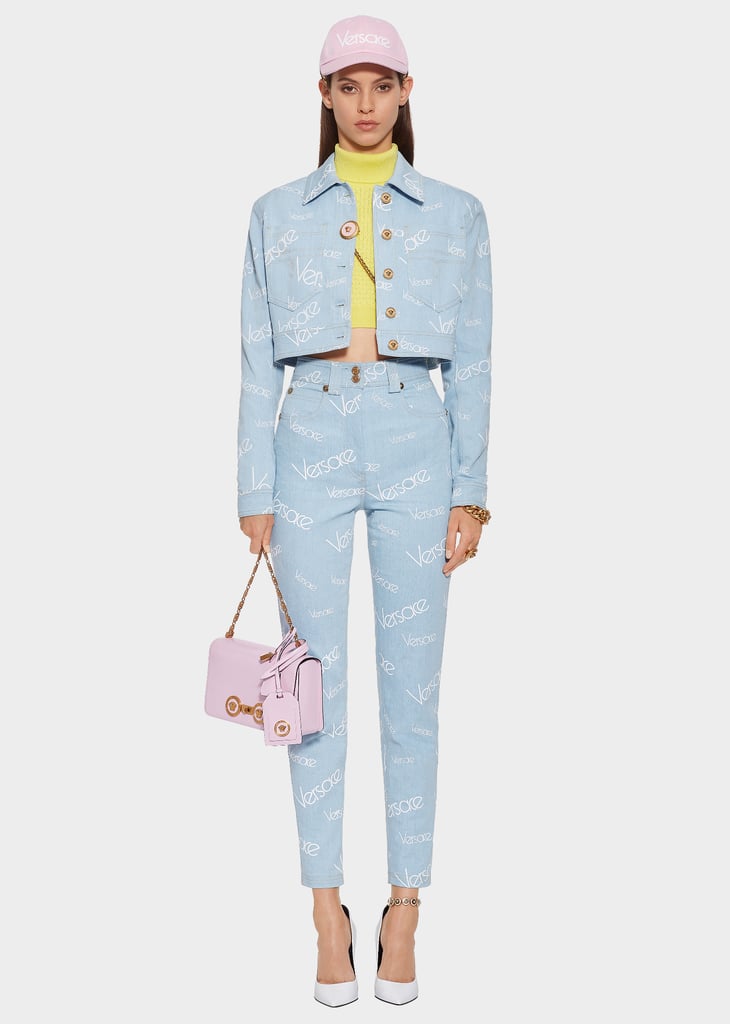 Versace Logomania Denim Jacket and Jeans