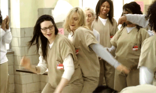 And then Alex twerks up on Piper. | Best Orange Is the New Black GIFs