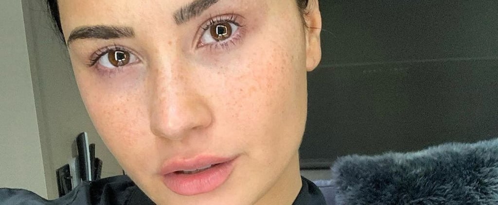 Demi Lovato's Makeup-Free Selfie Shows All Her Freckles