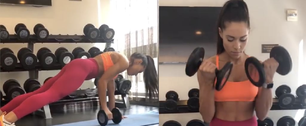 Kelsey Wells At-Home Arms and Abs Workout