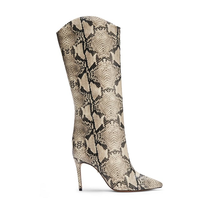 schutz maryana flare suede boots