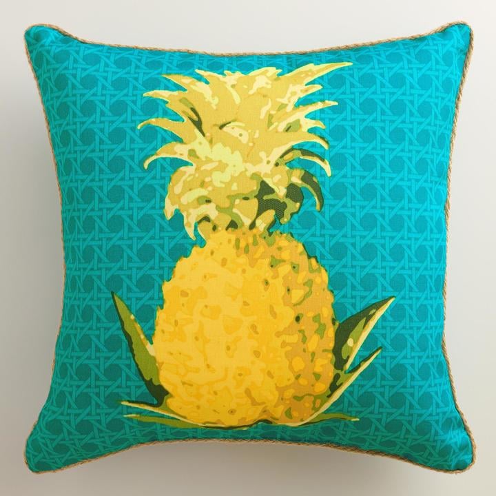pineapple shaped throw pillow