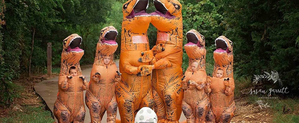 Family's Dinosaur Pregnancy Announcement