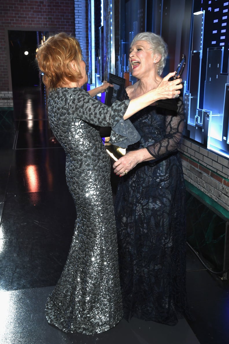 Bette Midler and Glenn Close