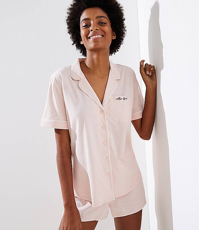 Embroidered pj set online